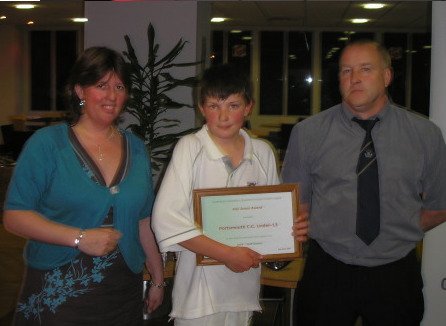 Portsmouth Under-13 - Colts Sporting and Efficiency Trophy winners