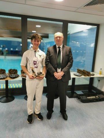 Samuel Harradine (Hambledon Jets) - Colts Under-16 leading run-scorer