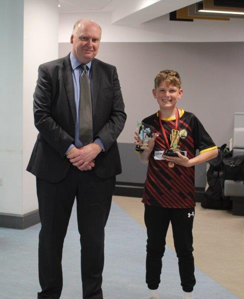 Teddy Moore (Gosport Borough) - Colts Under-13 leading run-scorer